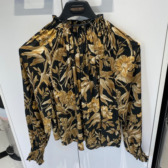 Like New H&M Patterned Blouse - Size EU 34 - Picture 1 of 3